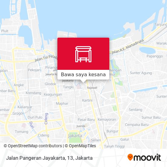 Peta Jalan Pangeran Jayakarta, 13