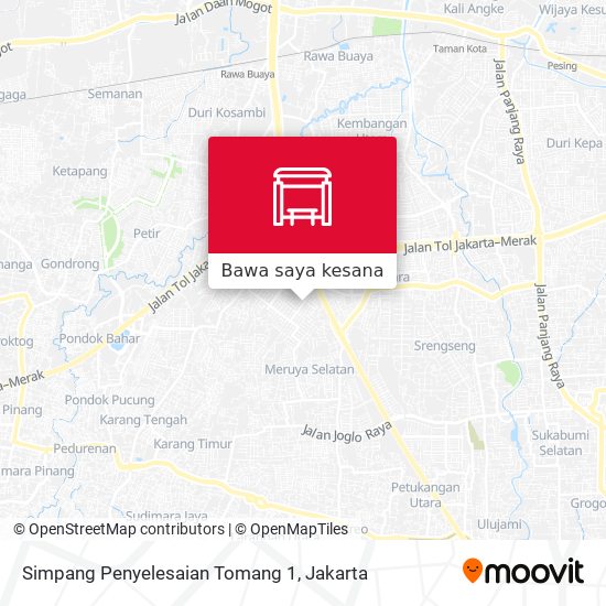 Peta Simpang Penyelesaian Tomang 1