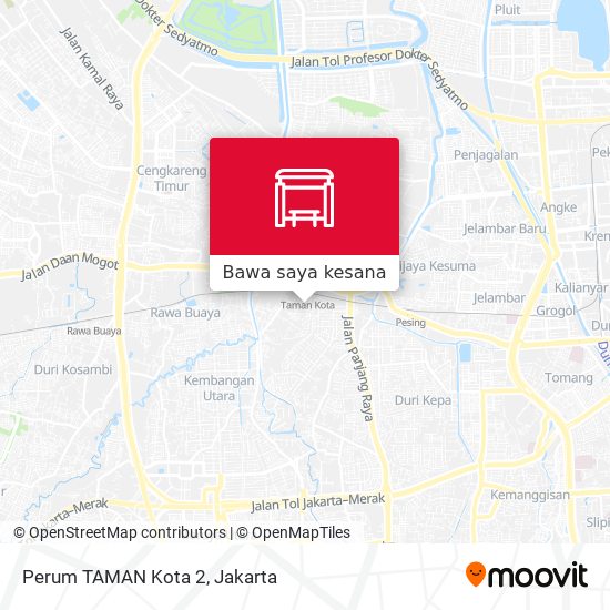 Peta Perum TAMAN Kota 2