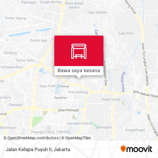 Peta Jalan Kelapa Puyuh II
