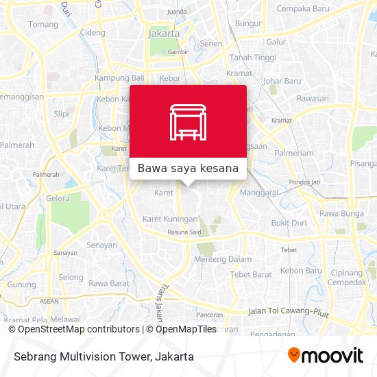 Peta Sebrang Multivision Tower