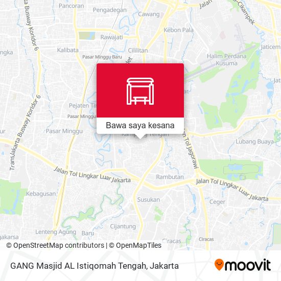Peta GANG Masjid AL Istiqomah Tengah