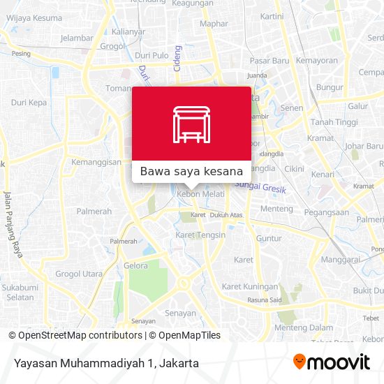 Peta Yayasan Muhammadiyah 1