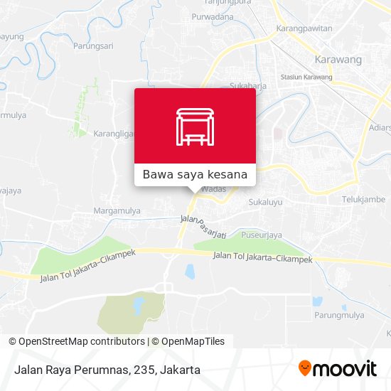 Peta Jalan Raya Perumnas, 235