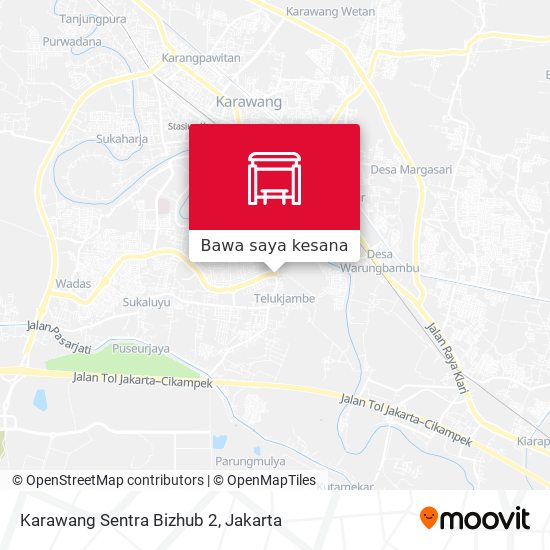 Peta Karawang Sentra Bizhub 2