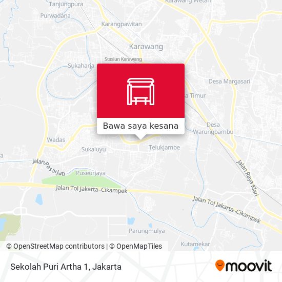 Peta Sekolah Puri Artha 1