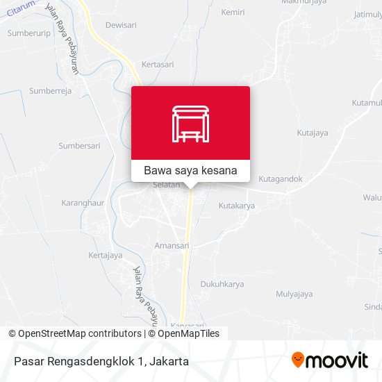 Peta Pasar Rengasdengklok 1