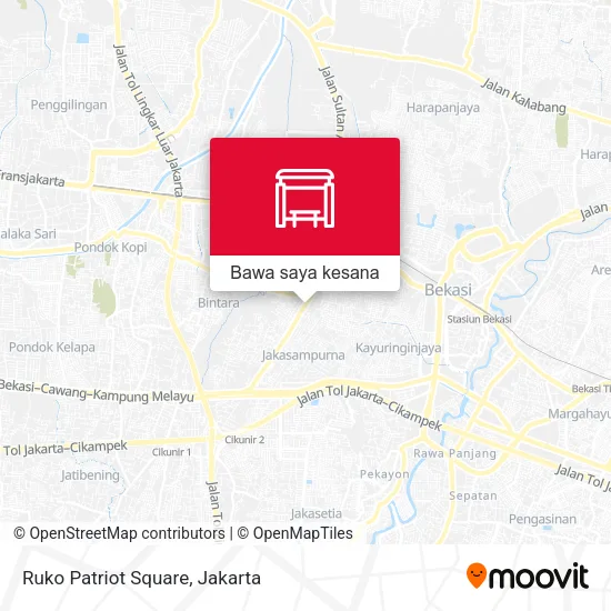 Peta Ruko Patriot Square