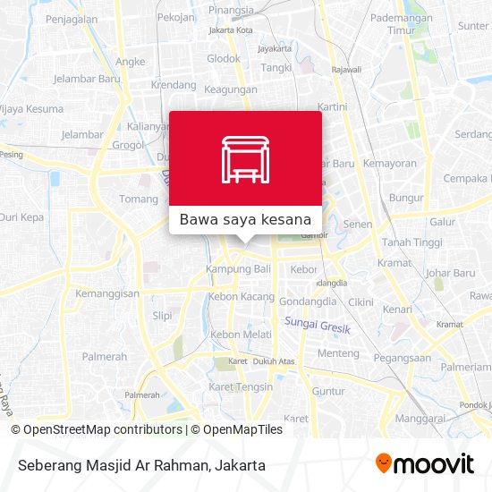 Peta Seberang Masjid Ar Rahman