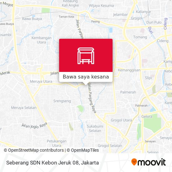 Peta Seberang SDN Kebon Jeruk 08