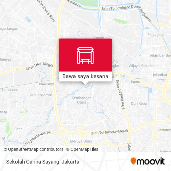 Peta Sekolah Carina Sayang