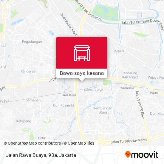 Peta Jalan Rawa Buaya, 93a