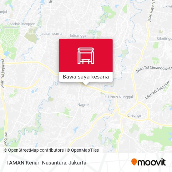 Peta TAMAN Kenari Nusantara
