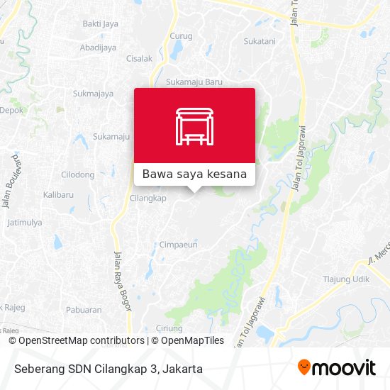 Peta Seberang SDN Cilangkap 3