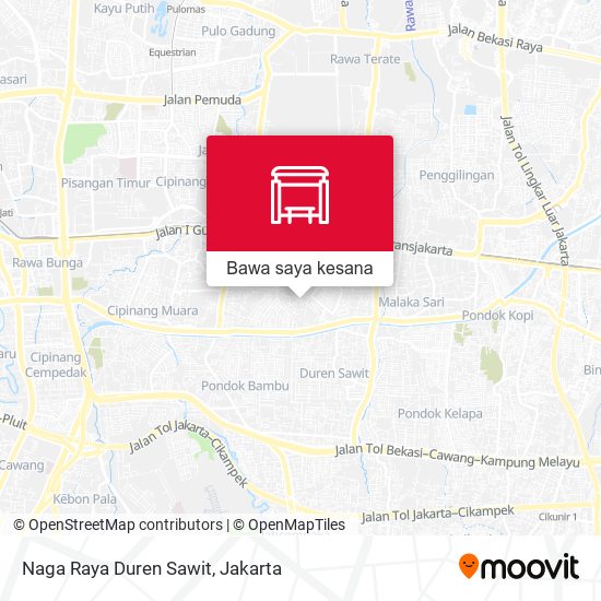 Peta Naga Raya Duren Sawit
