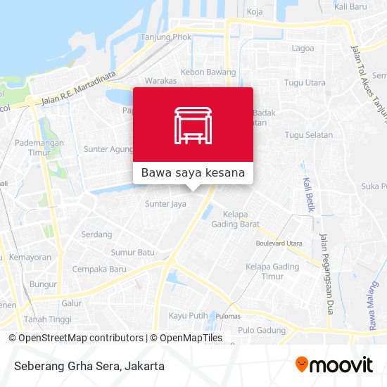 Peta Seberang Grha Sera