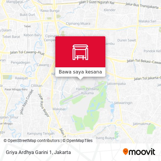 Peta Griya Ardhya Garini 1