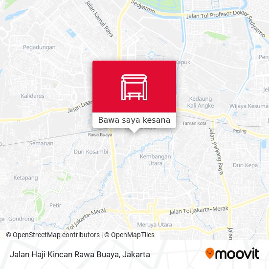 Peta Jalan Haji Kincan Rawa Buaya
