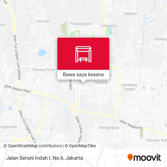 Peta Jalan Seruni Indah I, No.6