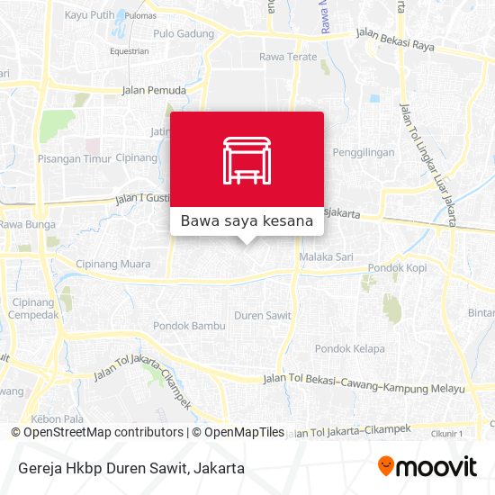Peta Gereja Hkbp Duren Sawit