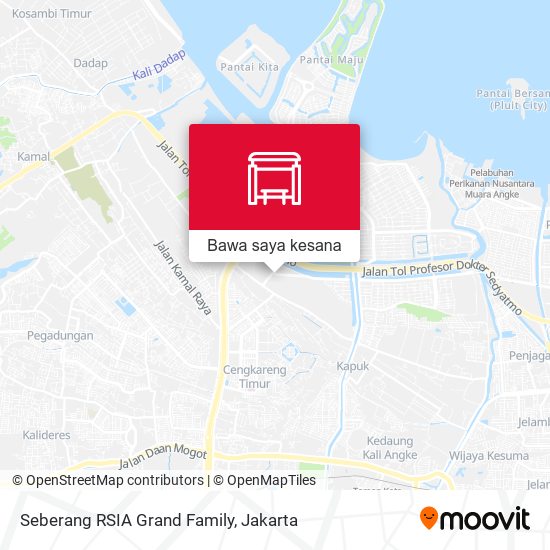 Peta Seberang RSIA Grand Family