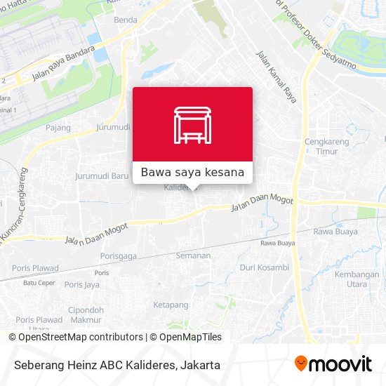 Peta Seberang Heinz ABC Kalideres