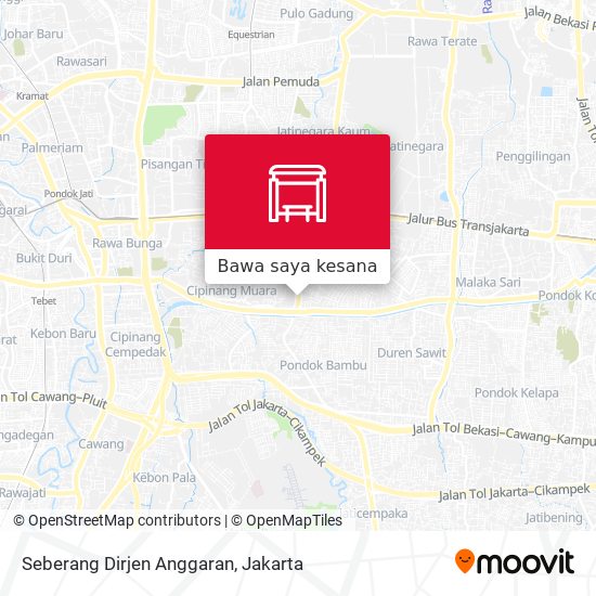 Peta Seberang Dirjen Anggaran