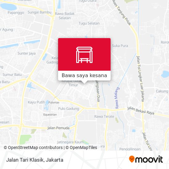 Peta Jalan Tari Klasik