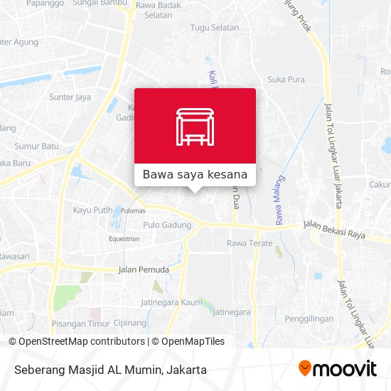 Peta Seberang Masjid AL Mumin