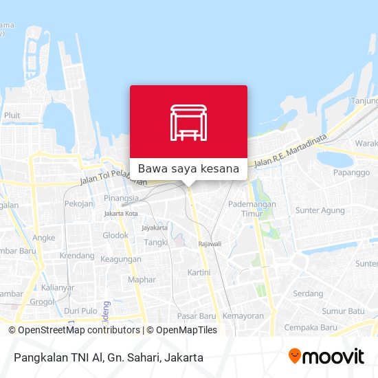 Peta Pangkalan TNI Al, Gn. Sahari