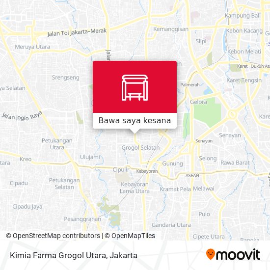 Peta Kimia Farma Grogol Utara