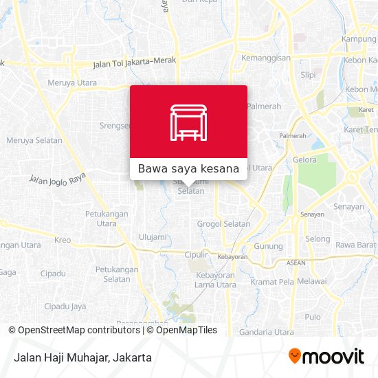 Peta Jalan Haji Muhajar