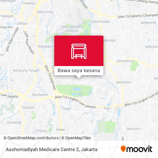 Peta Asshomadiyah Medicare Centre 2