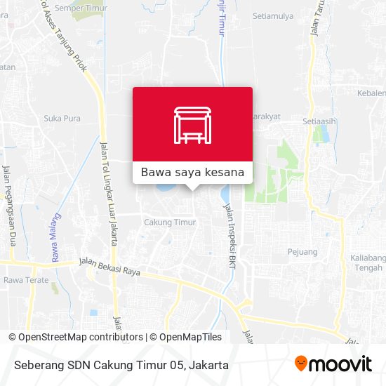 Peta Seberang SDN Cakung Timur 05