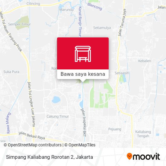 Peta Simpang Kaliabang Rorotan 2