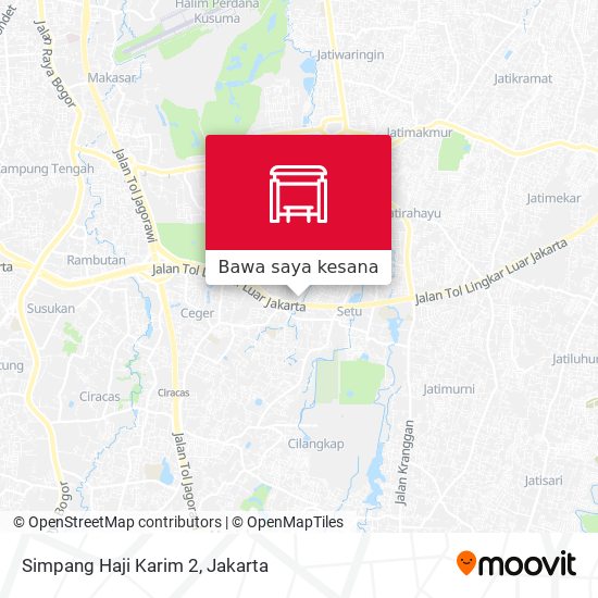 Peta Simpang Haji Karim 2