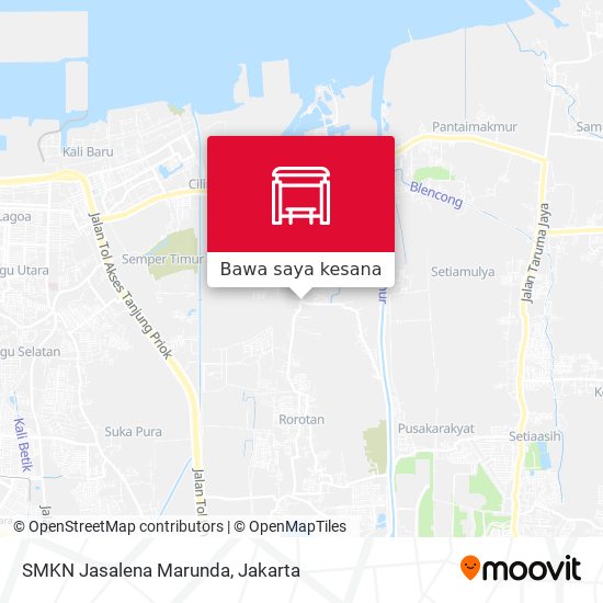 Peta SMKN Jasalena Marunda