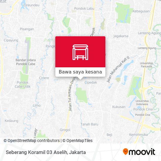 Peta Seberang Koramil 03 Aselih