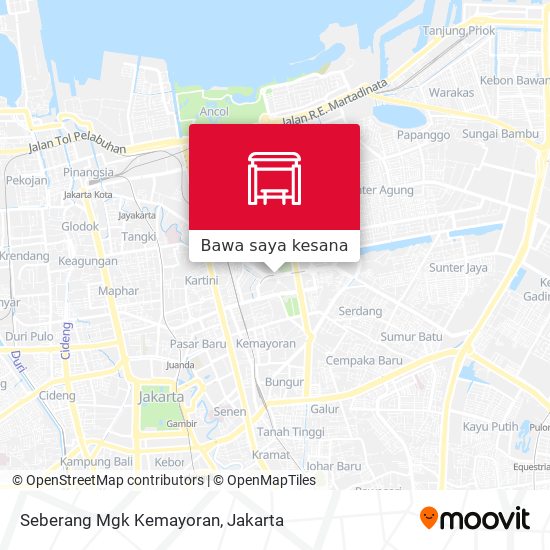 Peta Seberang Mgk Kemayoran
