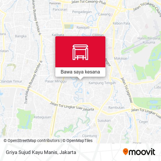 Peta Griya Sujud Kayu Manis