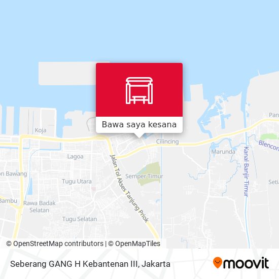 Peta Seberang GANG H Kebantenan III