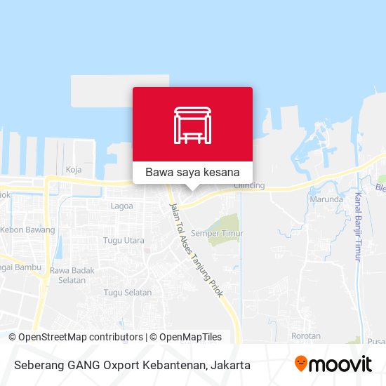 Peta Seberang GANG Oxport Kebantenan