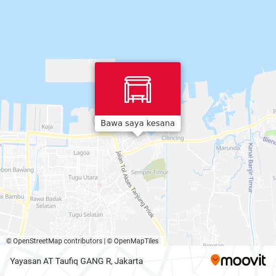 Peta Yayasan AT Taufiq GANG R