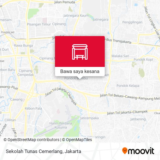 Peta Sekolah Tunas Cemerlang