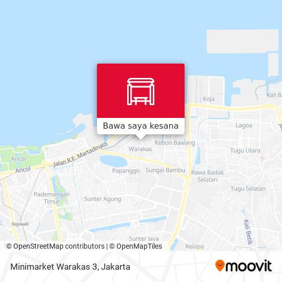 Peta Minimarket Warakas 3