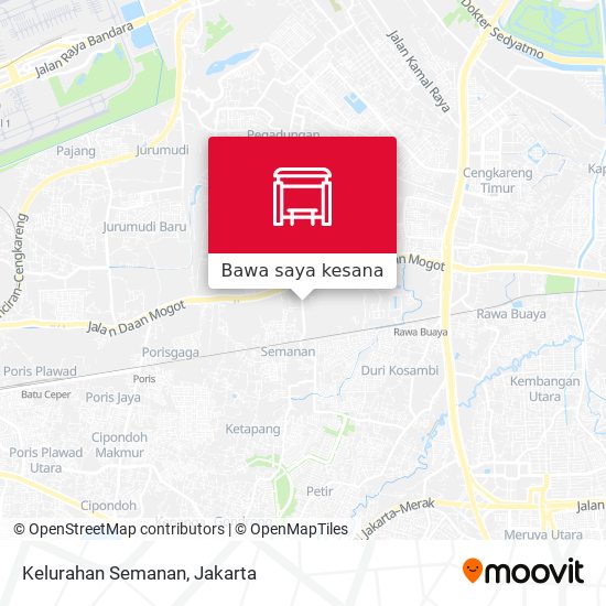 Peta Kelurahan Semanan