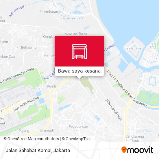 Peta Jalan Sahabat Kamal