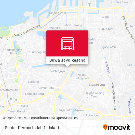 Peta Sunter Permai Indah 1