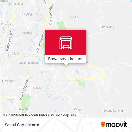 Peta Sentul City