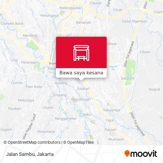 Peta Jalan Sambu